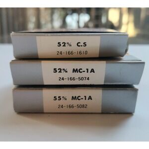 LOT OF 3 QUANTARAY 52mm/55mm MC-1A  + 52mm C.S OPTICAL GLASS FILTER